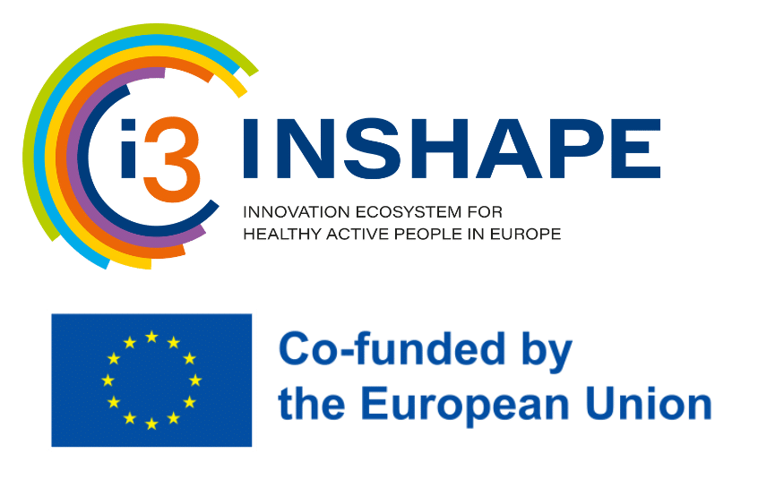i3 INSHAPE — Innovation Ecosystem for Healthy Active People in Europe, co-funded by the European Union
